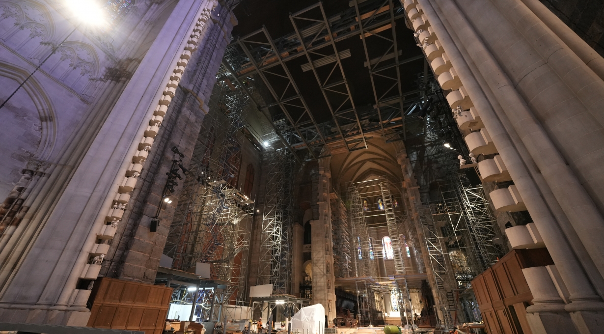 Cathedral Construction and Restoration Work Continues!