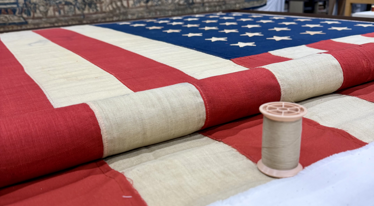 Celebrating Flag Day at the Textile Lab
