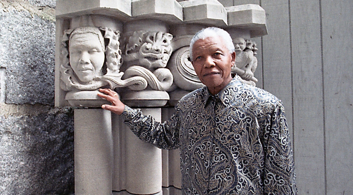 Nelson Mandela at the Cathedral