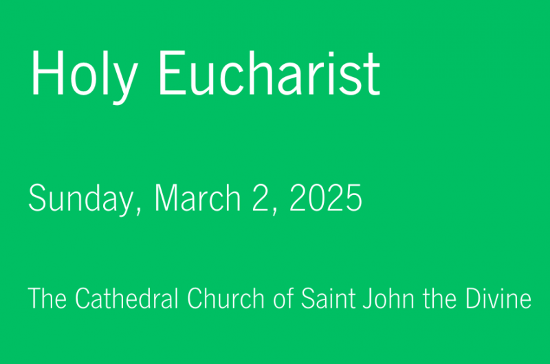 The Last Sunday after the Epiphany: World Mission Sunday
