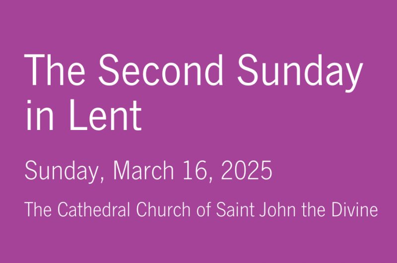 The Second Sunday in Lent