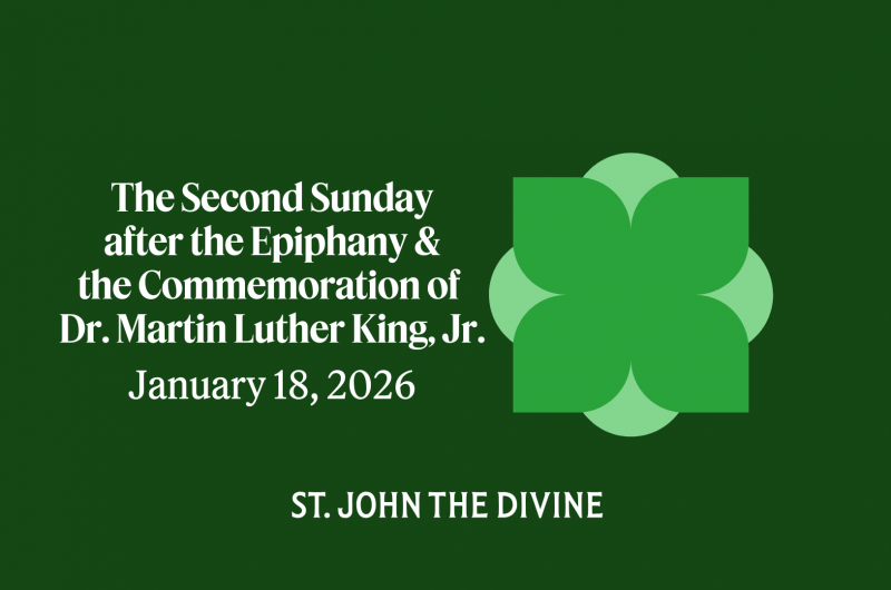 The Second Sunday after the Epiphany & Commemoration of Dr. Martin Luther King, Jr.
