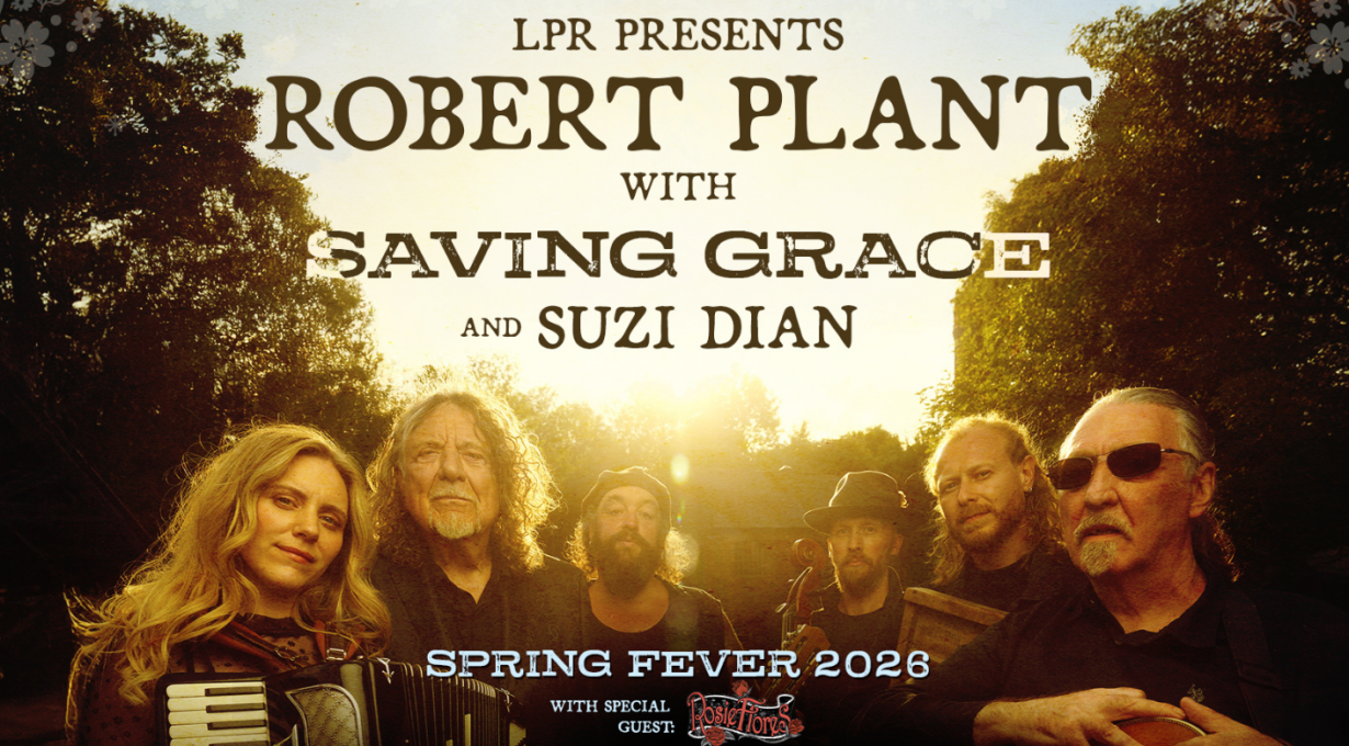 Robert Plant with Saving Grace and Suzi Dian