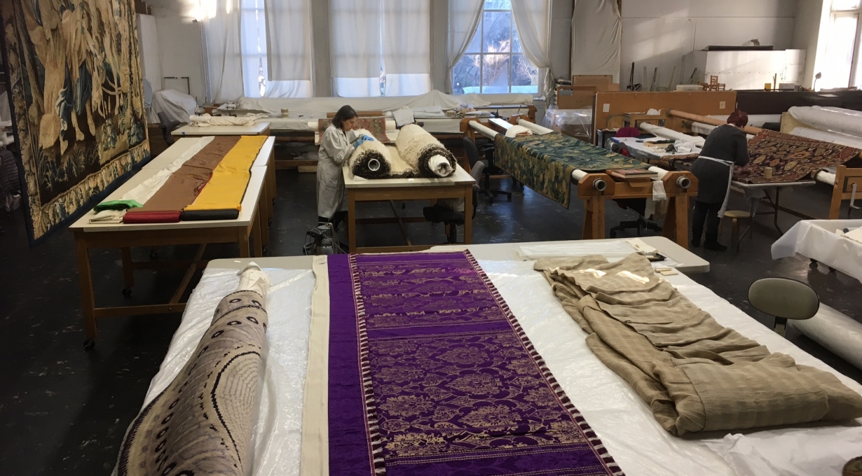 Textile Treasures: Spotlight on the Textile Conservation Lab