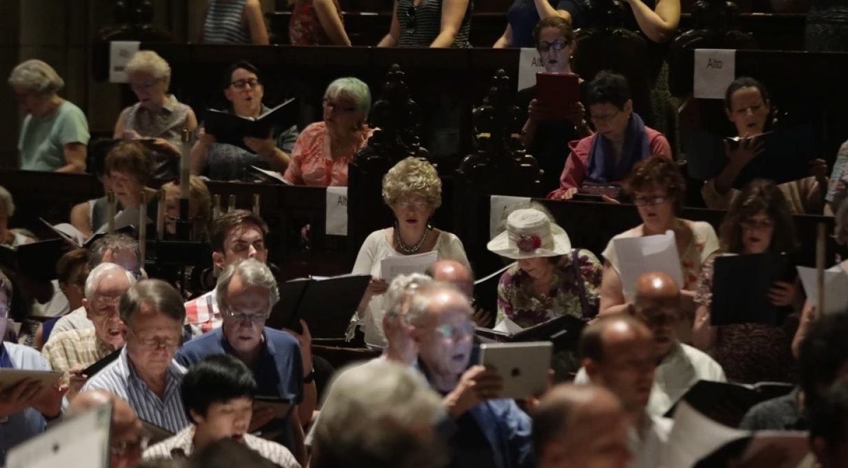 New York Choral Consortium's Big Sing - Sanctus