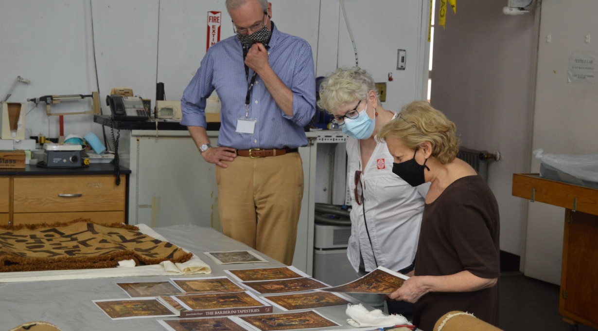 Textile Treasures: Spotlight on the Conservation Lab