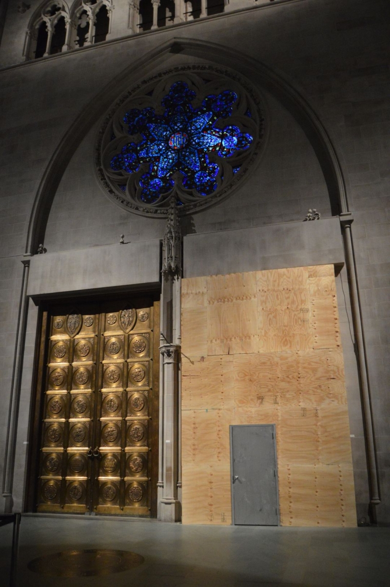 Bronze Door restoration