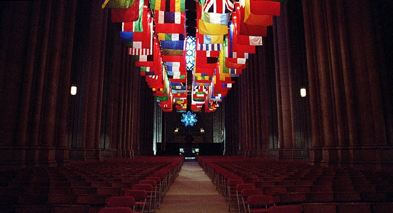 Flags from the 1992 Memorial Day Concert
