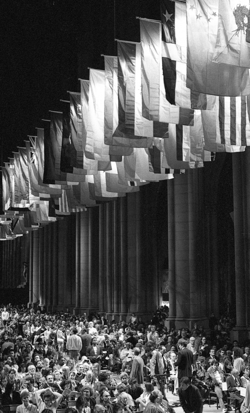 Flags from the 1992 Memorial Day Concert