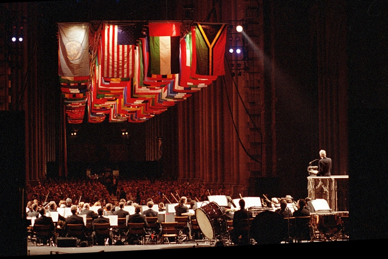 Flags from the 1992 Memorial Day Concert