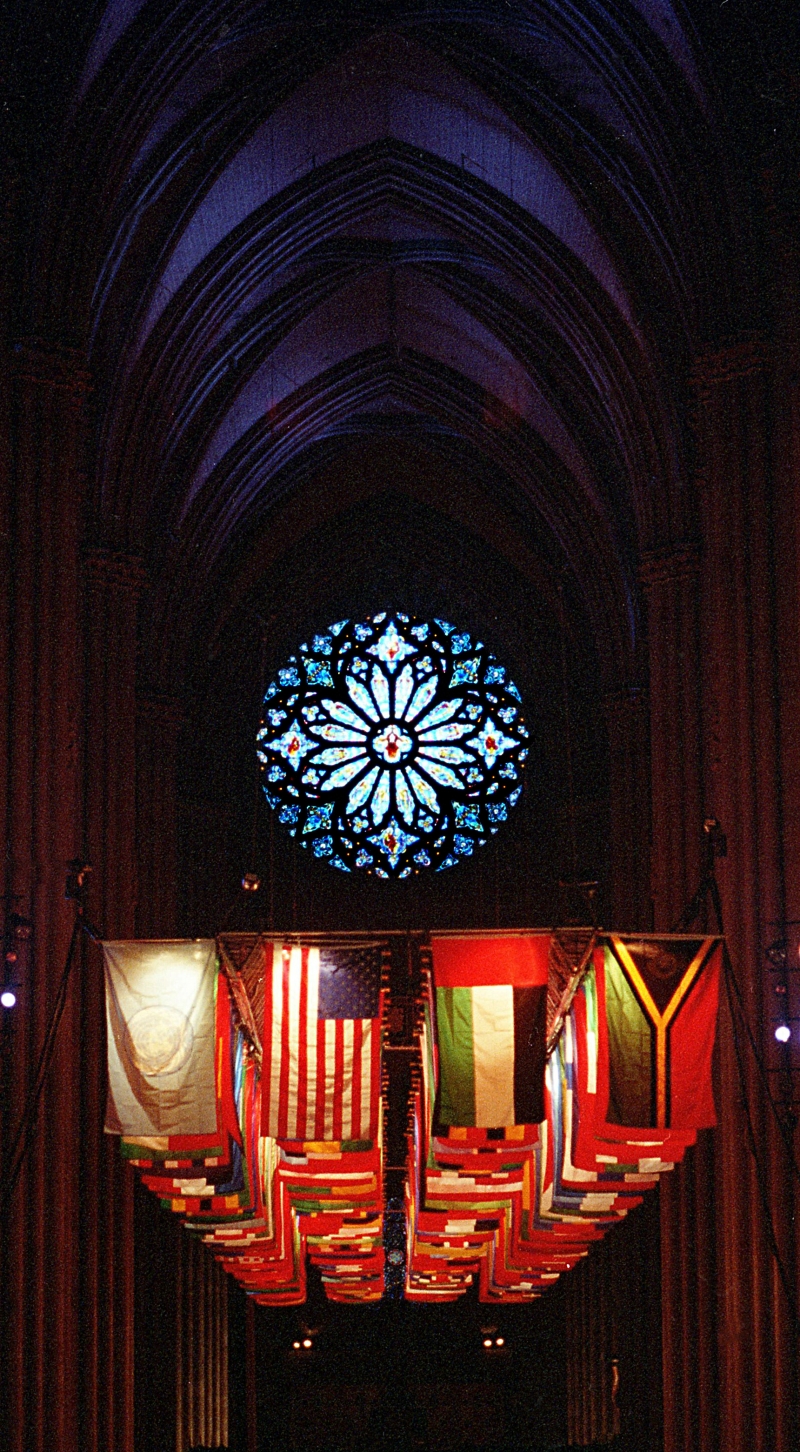 Flags from the 1992 Memorial Day Concert